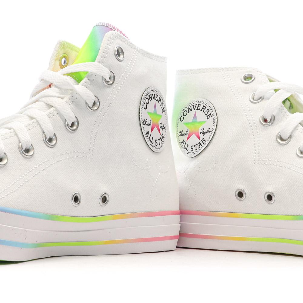 Baskets Blanches Homme Converse Chuck Taylor All Star A10216C vue 7