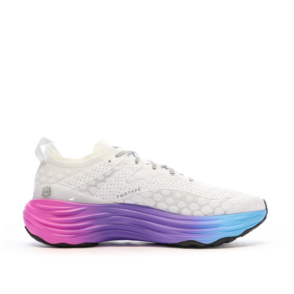 Chaussures de running Blanc/Rose/Violet Homme Puma Foreverrun vue 2