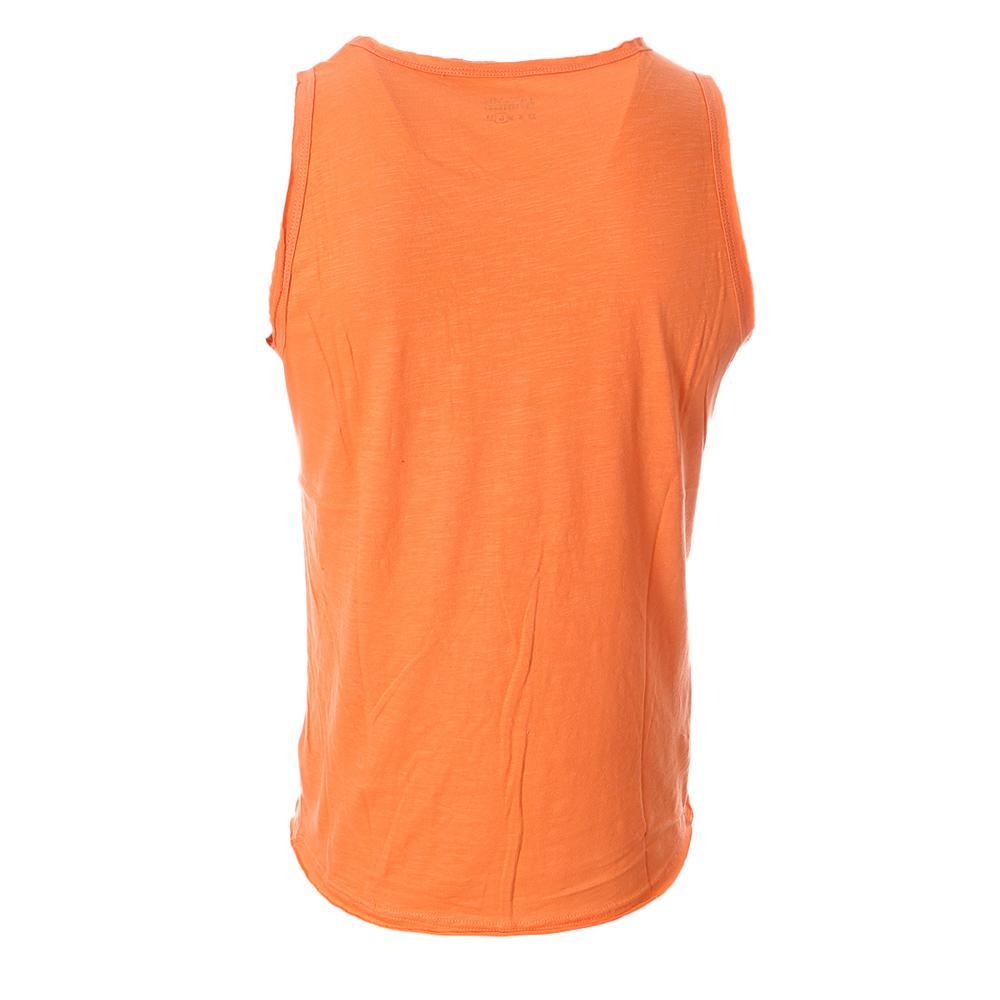 Débardeur Orange Homme Paname Brothers DYLAN vue 2