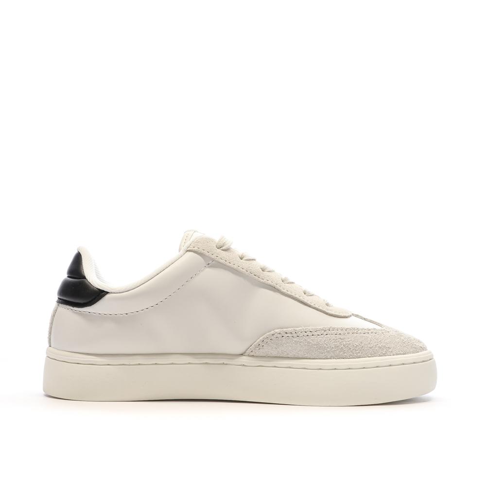 Baskets Blanches/Noires Femme Calvin Klein Jeans Classic Cupsole vue 2