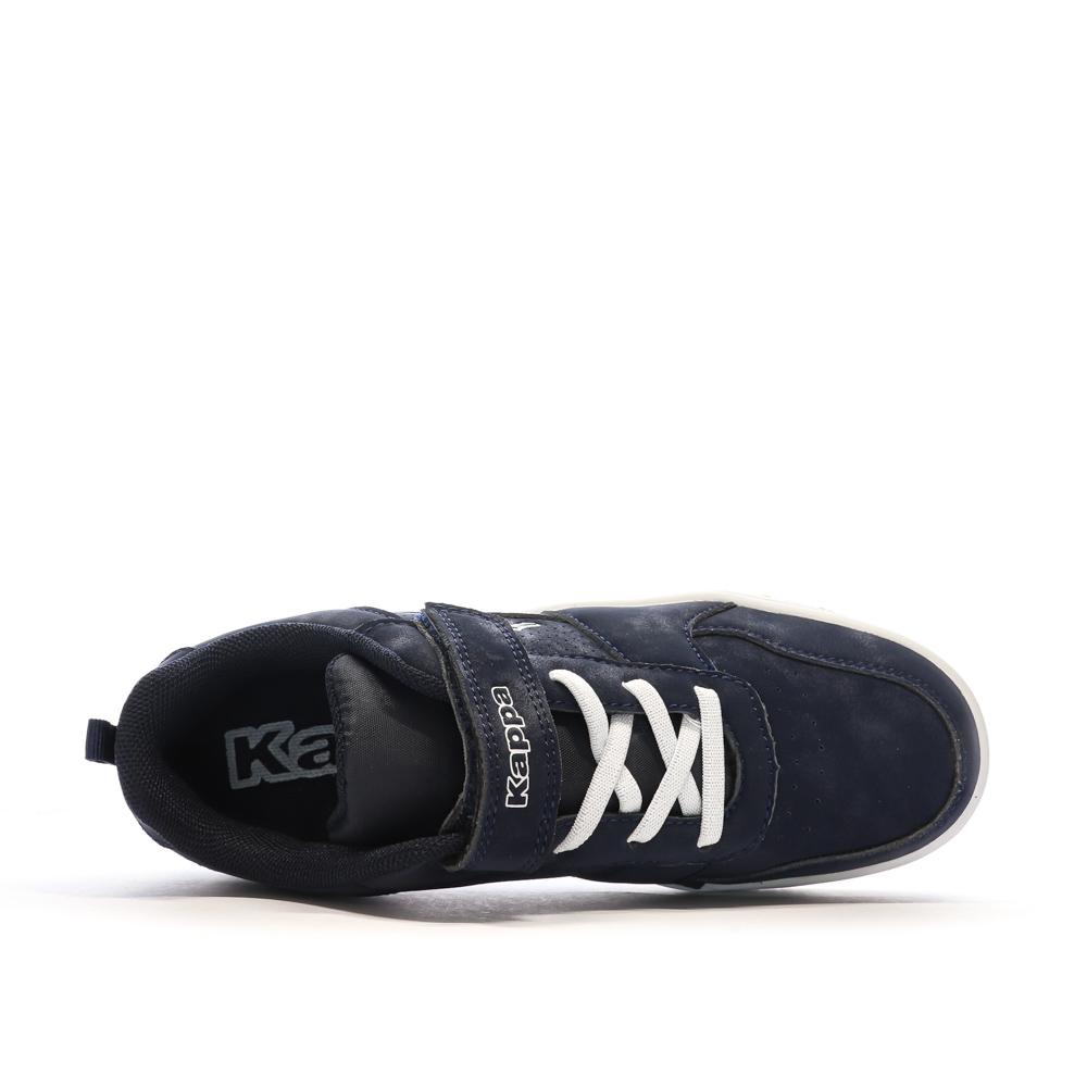 Baskets Marines/Blanches Garçon Kappa Falcon vue 4