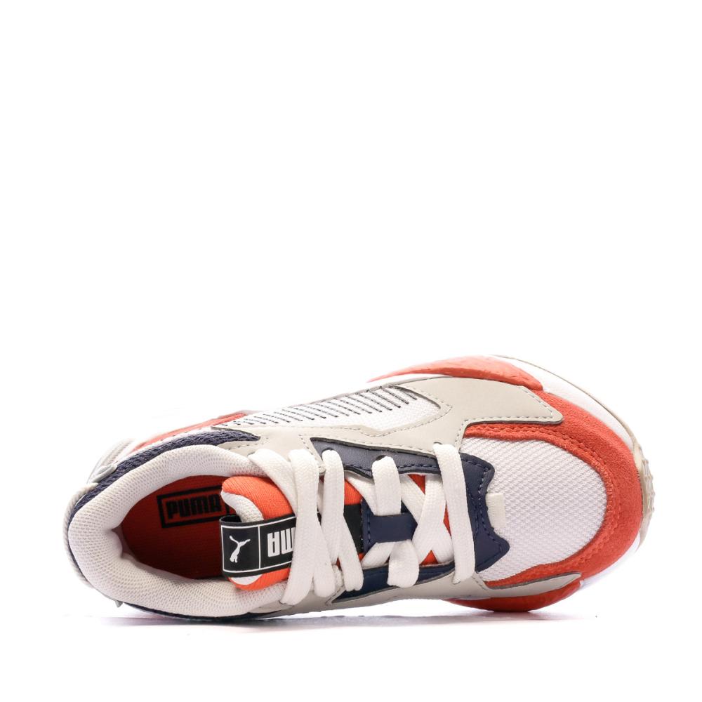 Baskets Blanches Enfant Puma College vue 4