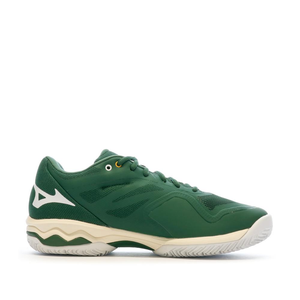 Chaussures de Tennis Verte Homme Mizuno Wave Exceed vue 2