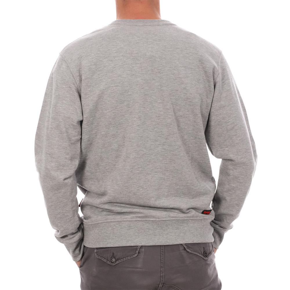 Sweat Gris Homme Supreme Grip Pablo vue 2
