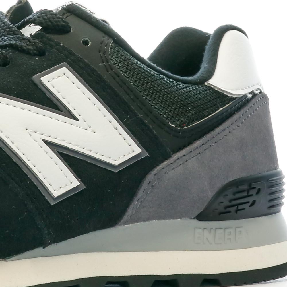Baskets Noires/Gris Homme New Balance 574 vue 7