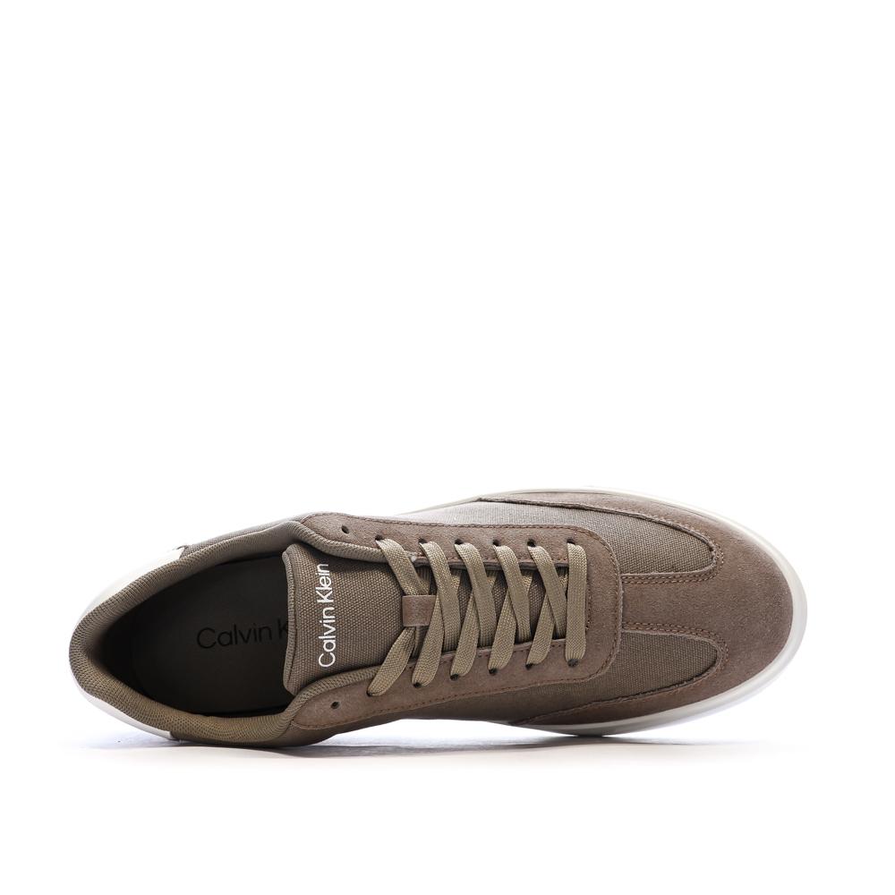 Calvin Klein Jeans Low Sneaker für Herren in Taupe Ansicht 4