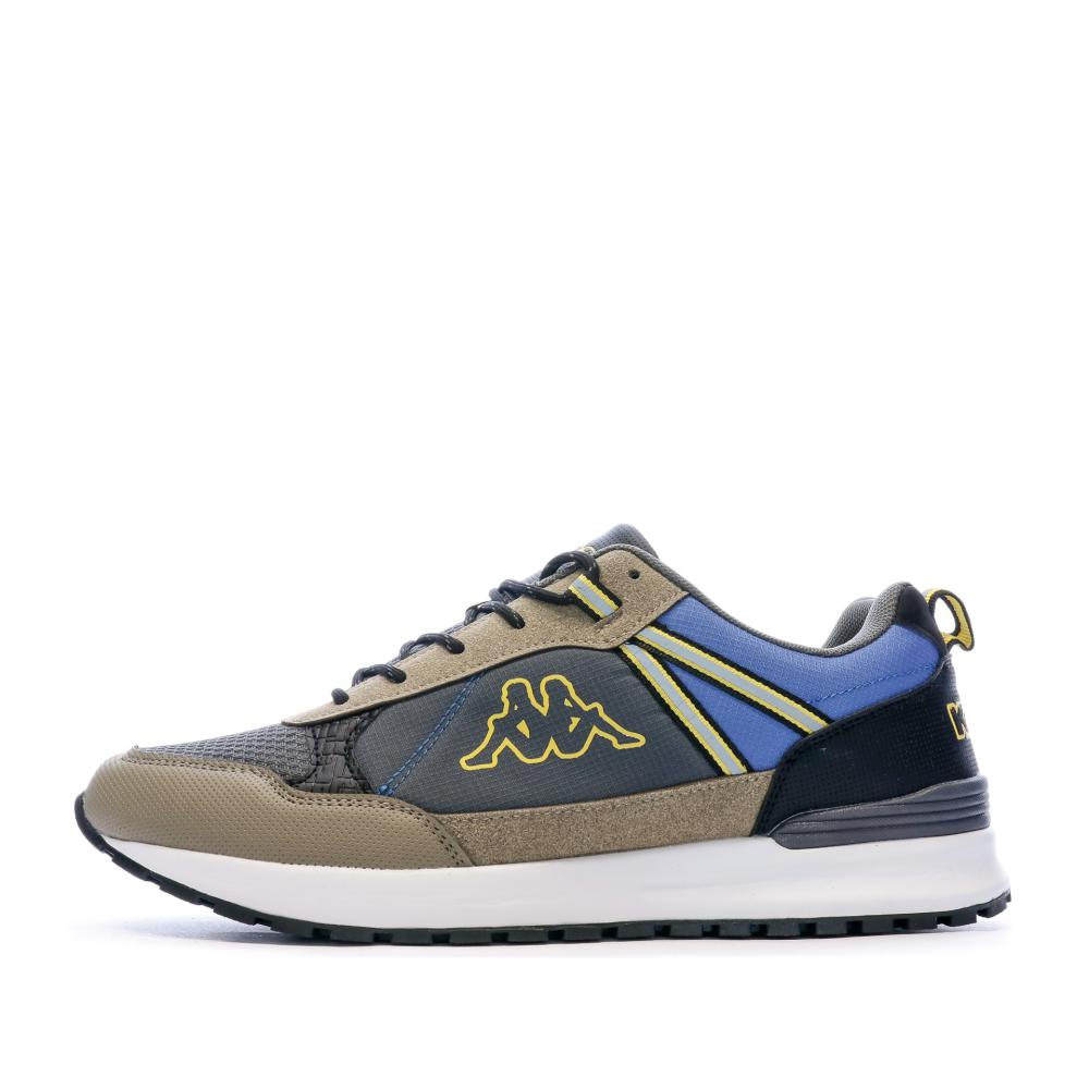 Baskets Noir/Marron Homme Kappa Antor pas cher