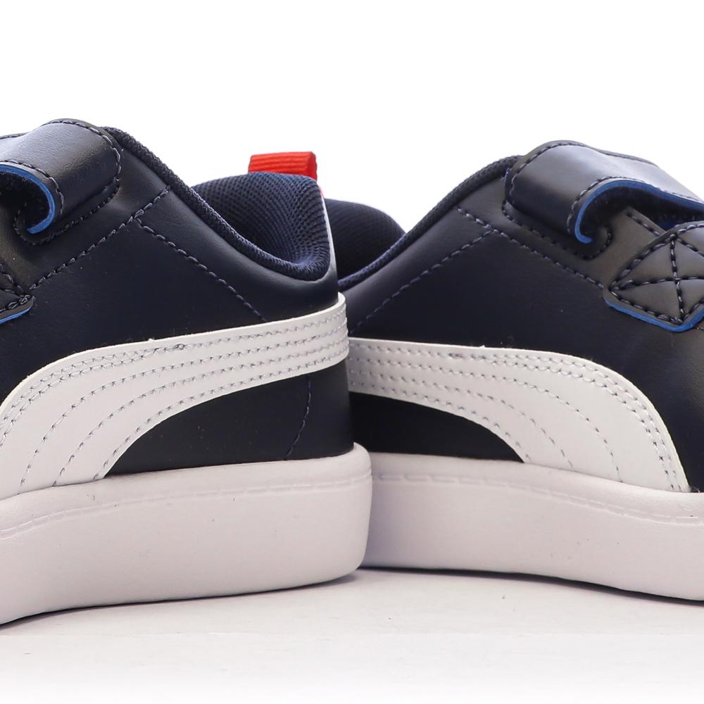 Baskets Marine Garçon Puma Courtflex vue 7