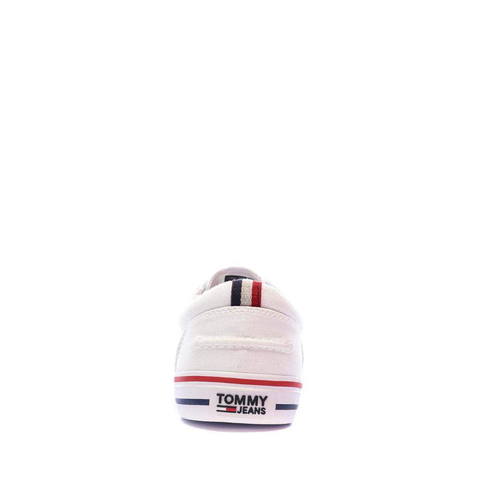Baskets Blanches Homme Tommy Jeans Sneakers vue 3