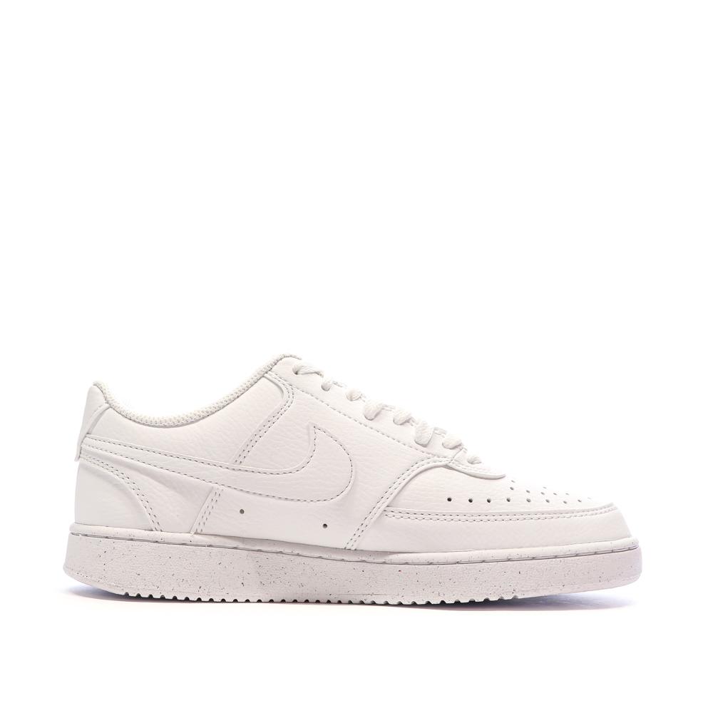 Baskets Blanches Femme Nike Court Vision Lo vue 2