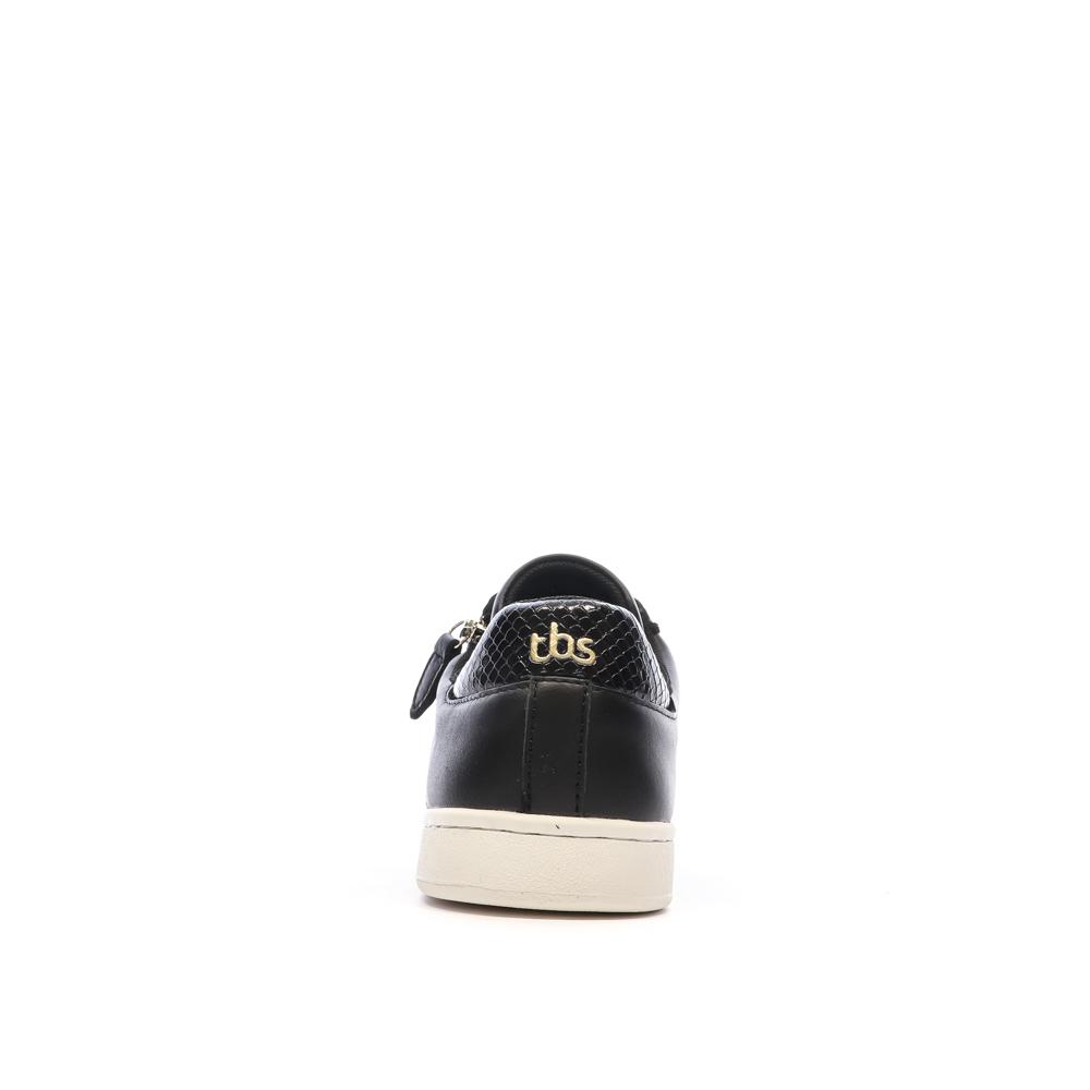 Baskets Noires Femme TBS LORAZIP vue 3
