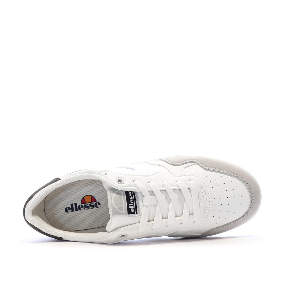 Baskets Blanches/Grises Homme Ellesse Pansit vue 4