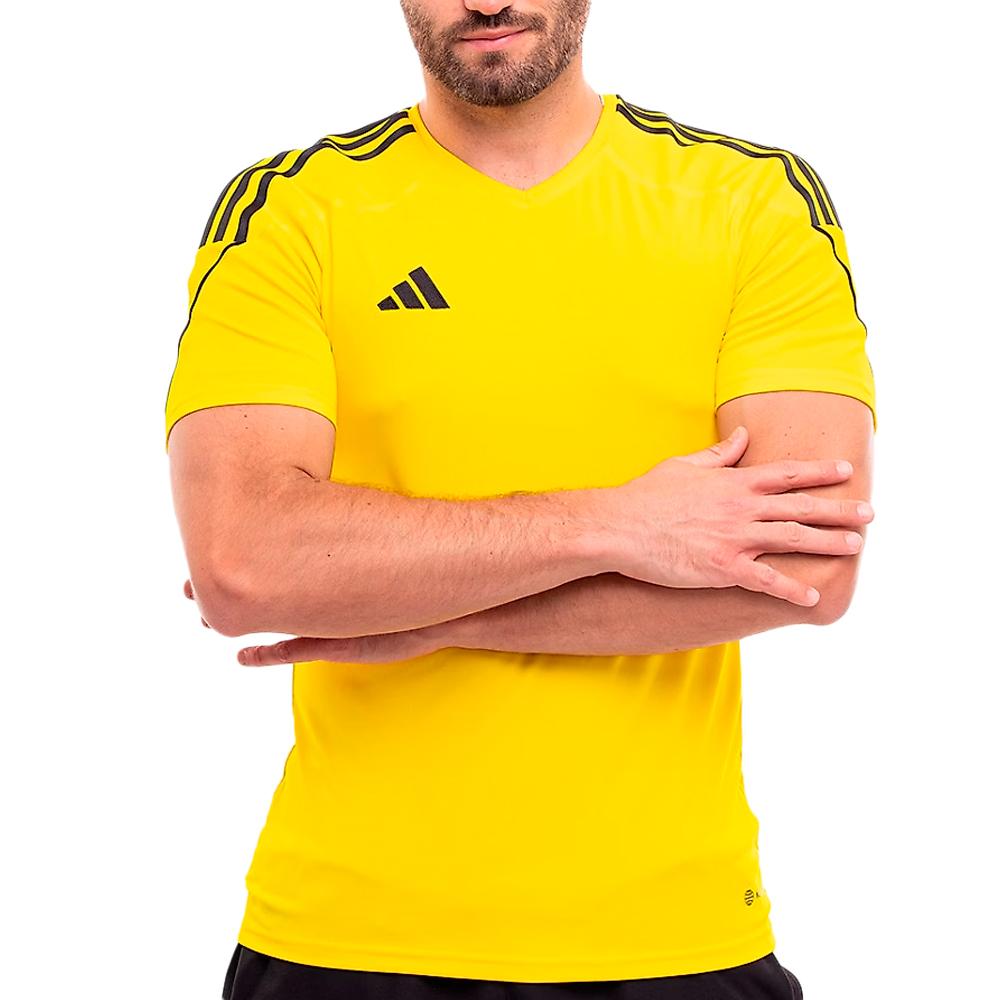 Maillot de Sport Jaune Homme Adidas Tiro 23 pas cher