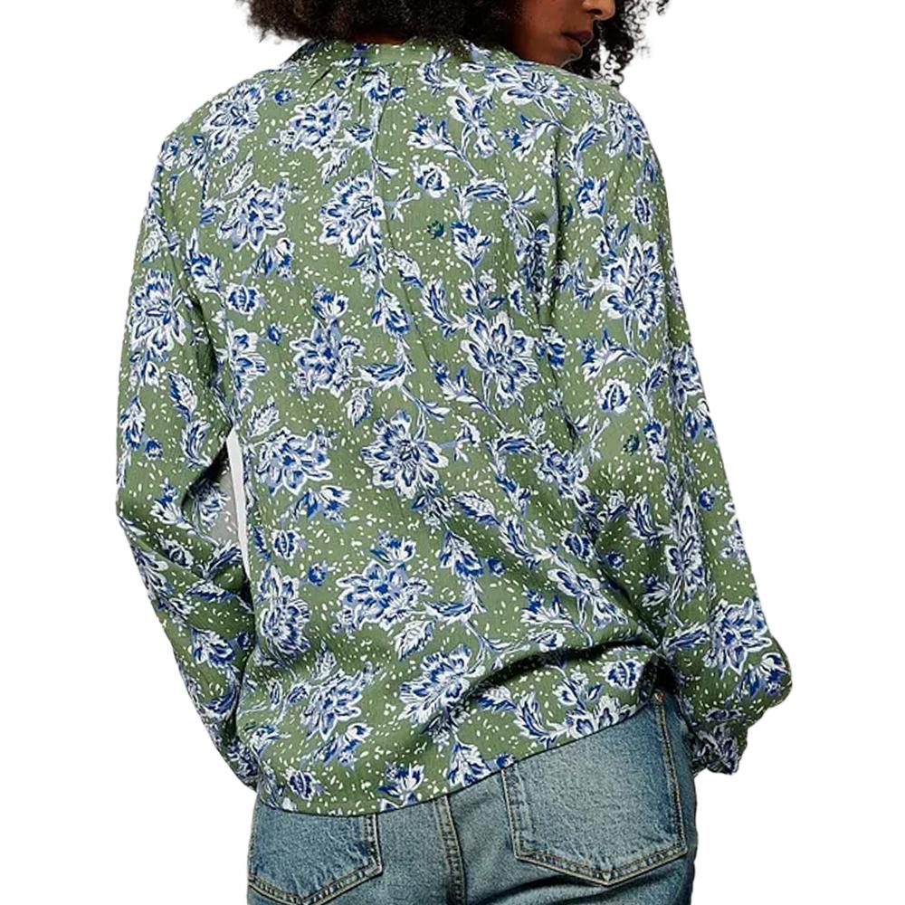 Chemise Verte/Bleu Femme Kaporal Khaki vue 2