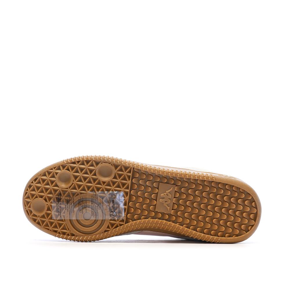 Baskets Gris/Rose Femme Kappa Mattea Suede vue 5