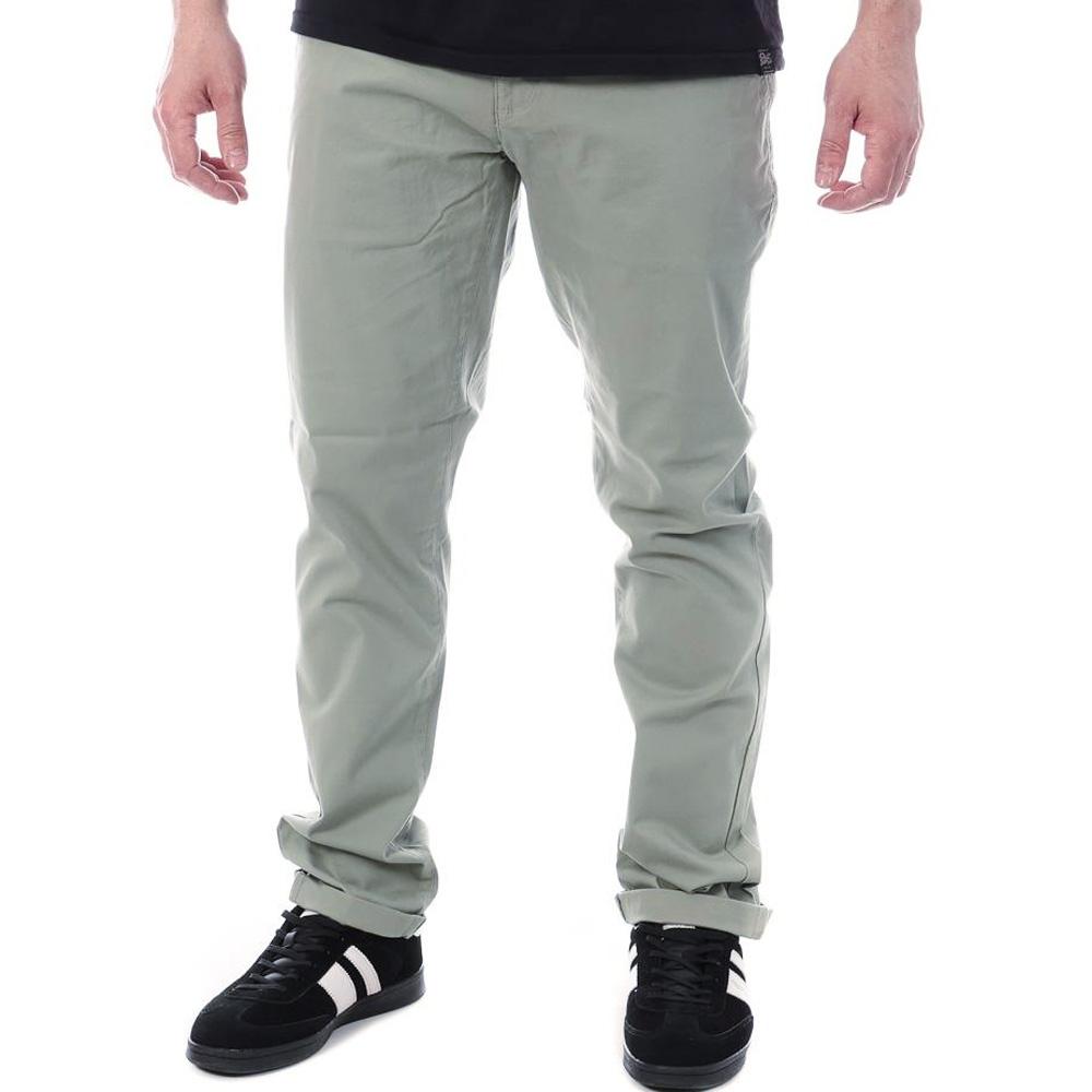 Pantalon Chino Vert/Gris Homme Paname Brothers Costa1 pas cher