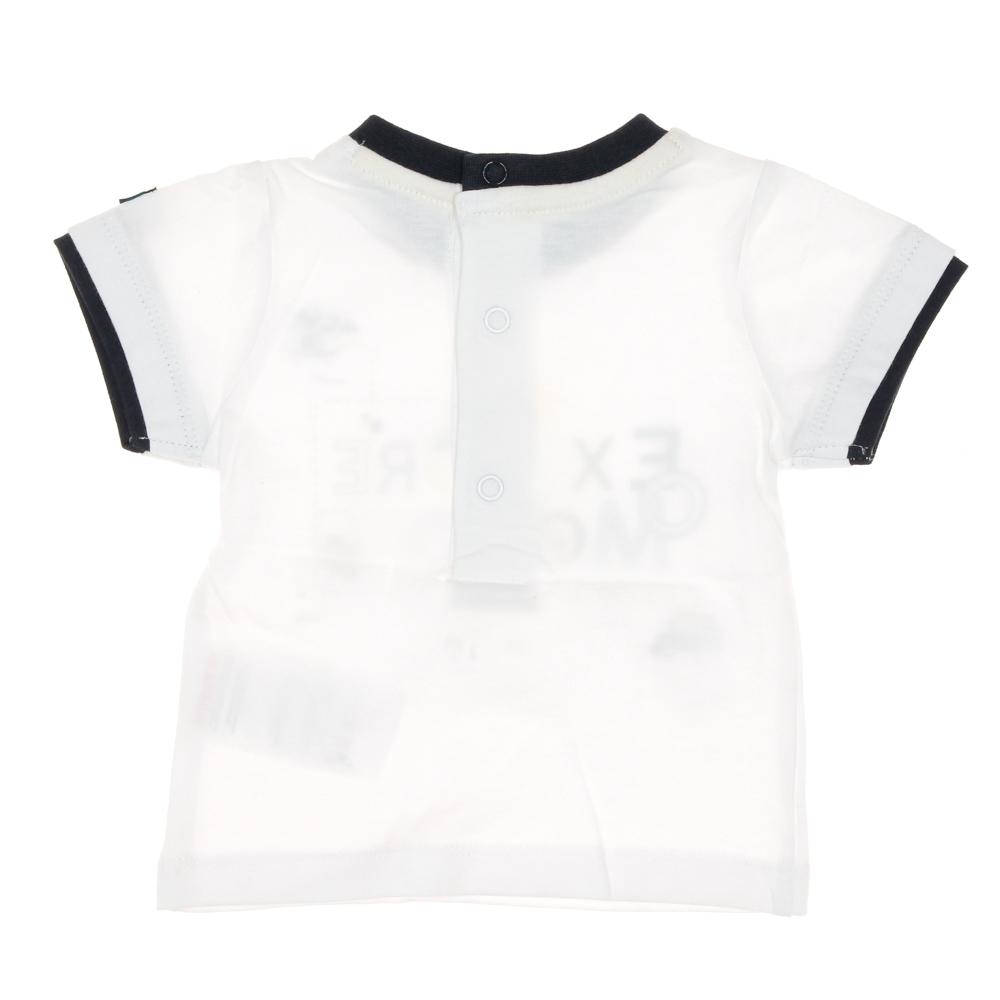 T-shirt Blanc Garçon EOM Zafio vue 2