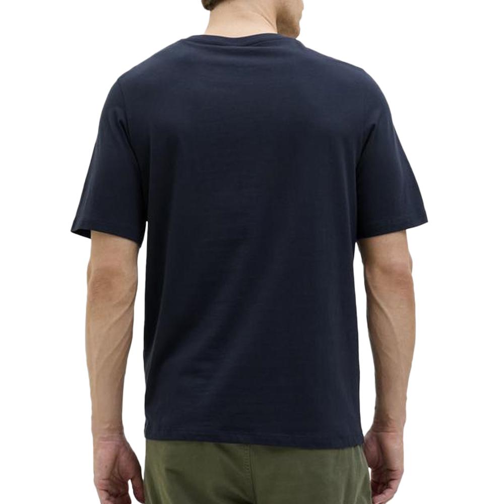 T-shirt Marine Homme Jack & Jones Hawaiitee vue 2