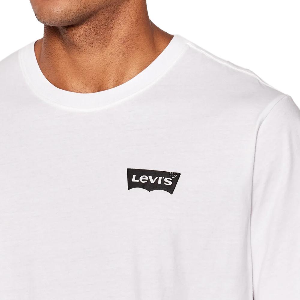 T-shirt Blanc Homme Levi's Relaxed vue 3