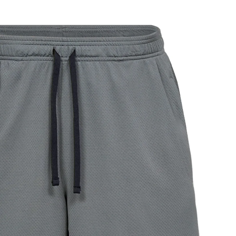 Short de sport gris homme Under Armour Tech Mesh vue 3