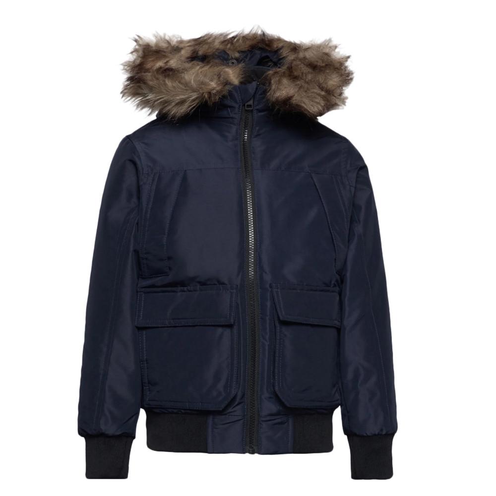 Parka Marine Homme Jack & Jones Padded 12217733-NBZ pas cher