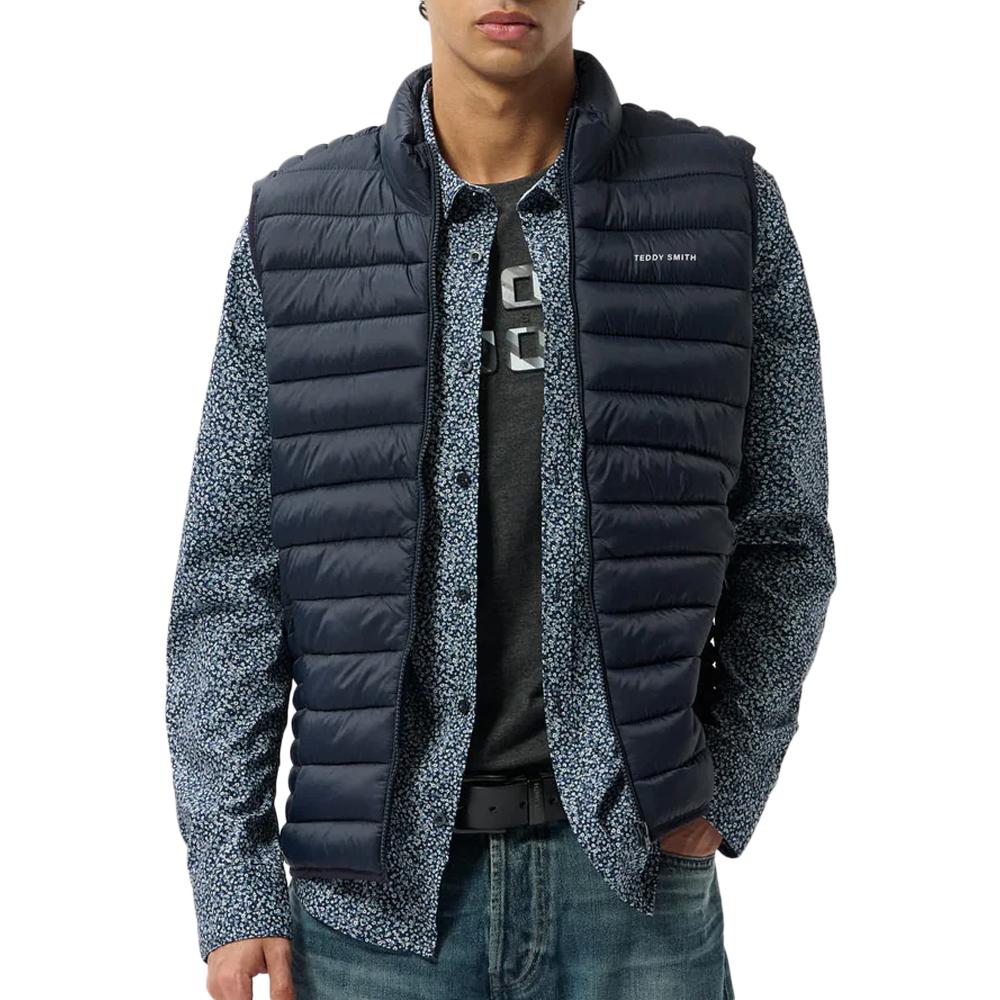 Doudoune sans manches Marine Homme Teddy Smith B-terry 12014310D pas cher