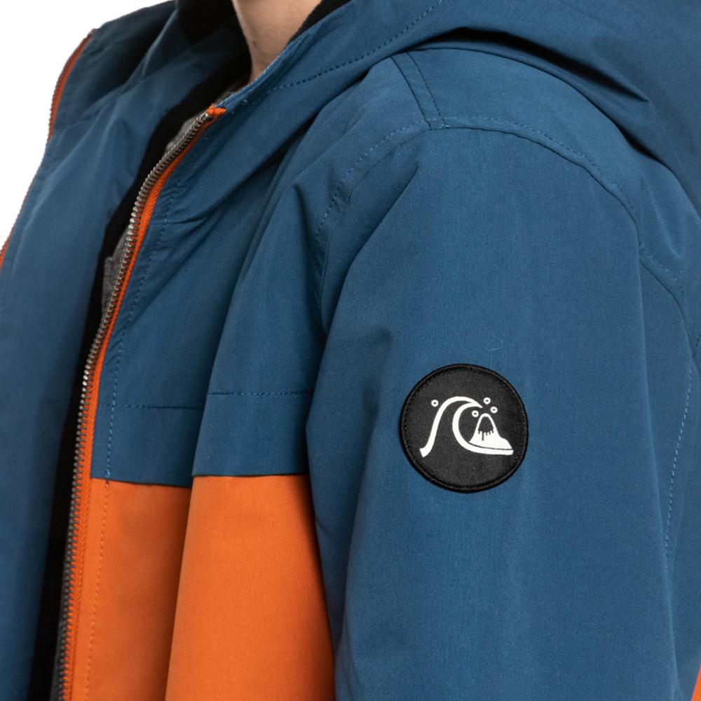 Blouson Marine/Orange Garçon Quiksilver Waiting Period vue 3