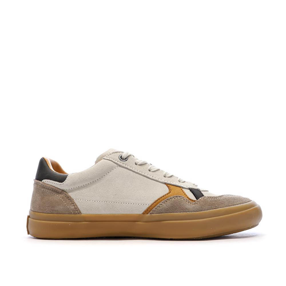 Baskets Beiges Homme Pepe jeans Travis Retro vue 2