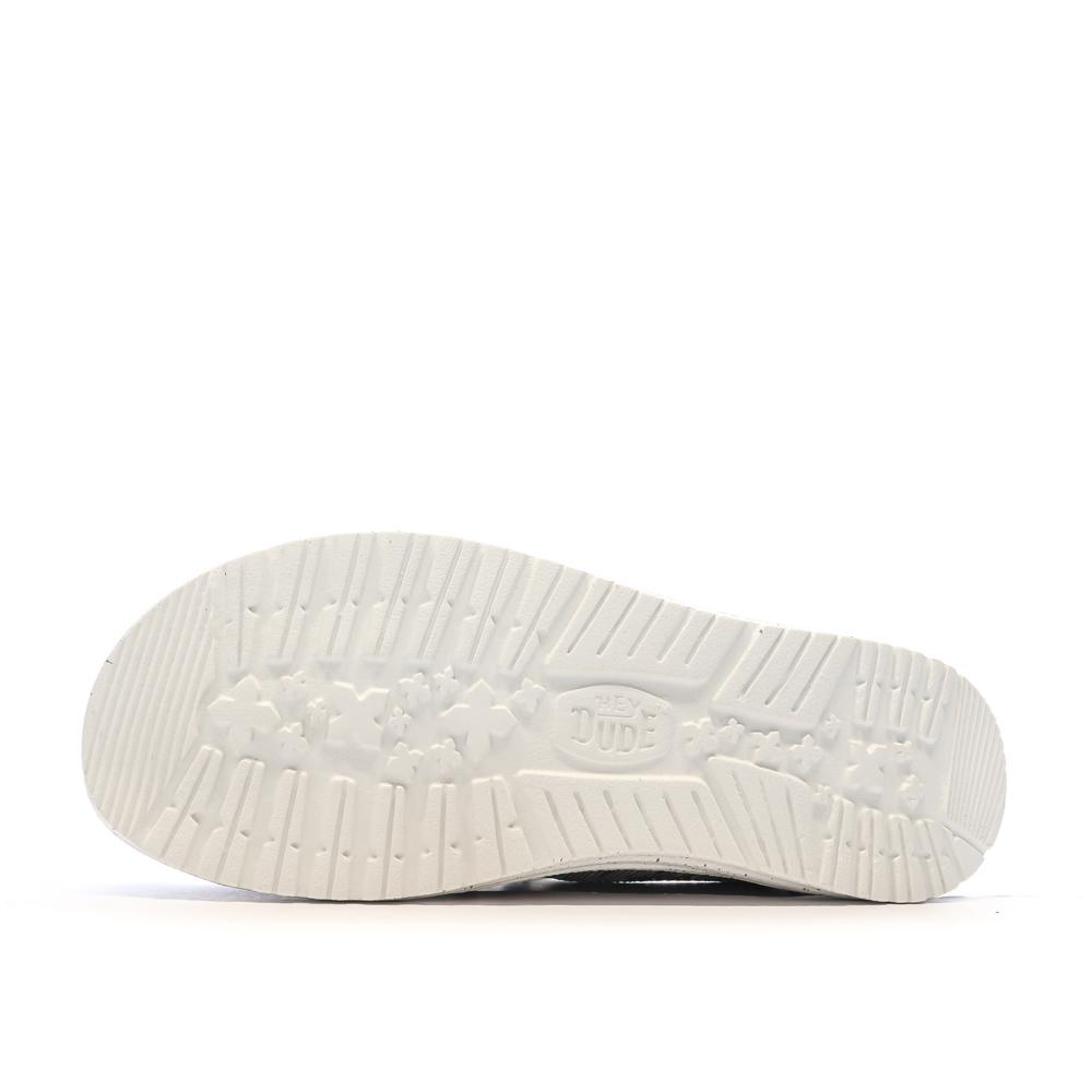 Chaussures Kaki Femme Hey Dude Wendy Sox vue 5