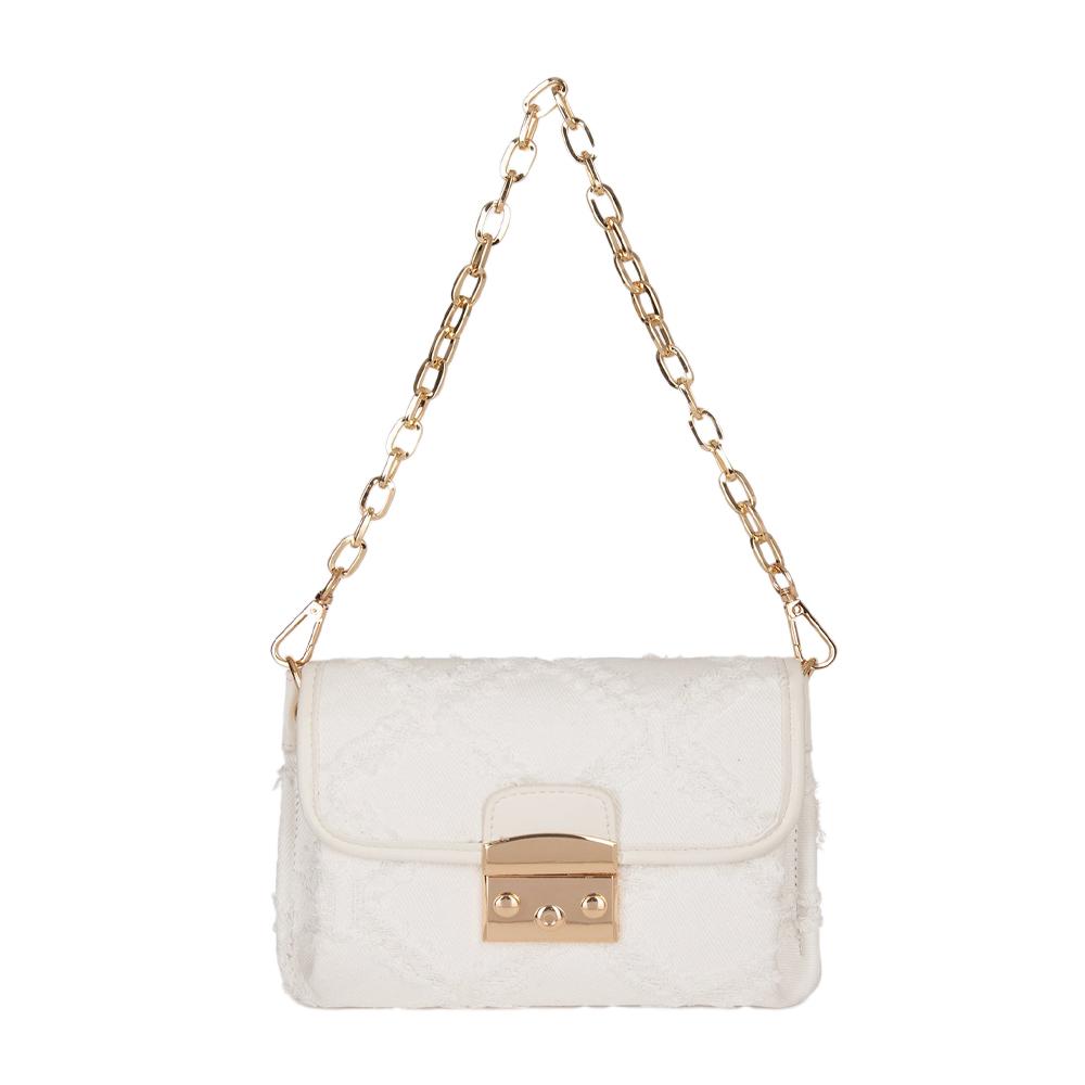 Sac à Bandoulière Écru Femme Morgan Romeo pas cher