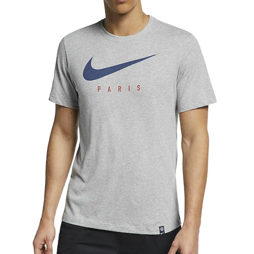 PSG T-shirt Gris Homme Nike Ground pas cher