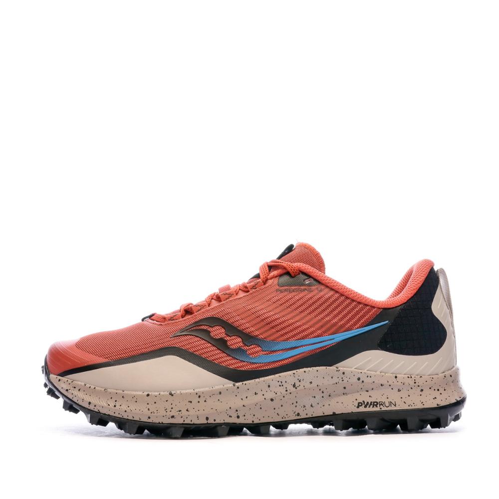 Chaussures de trail Rouille Homme Saucony Peregrine 12 pas cher