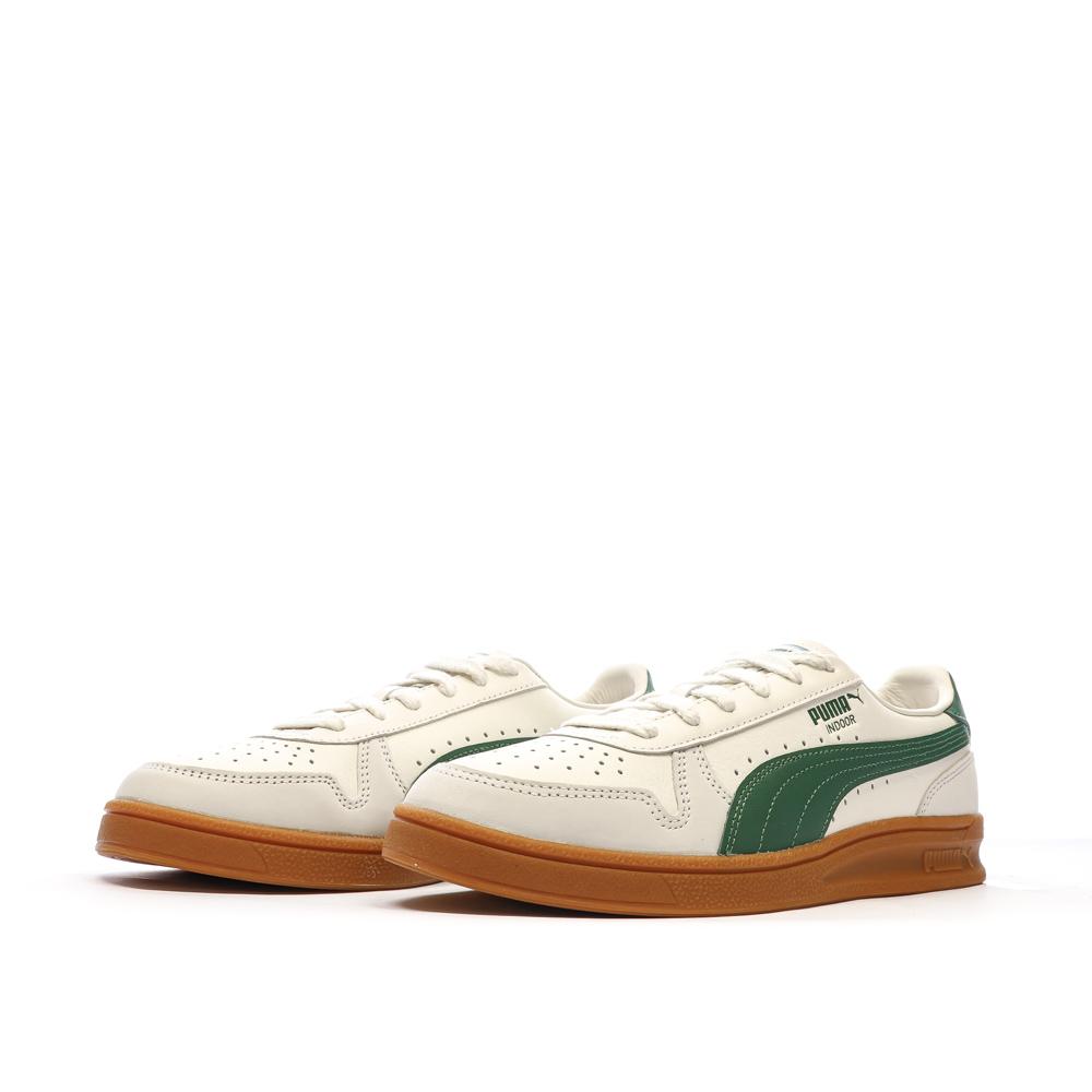 Baskets Beige/Vert Homme Puma Indoor vue 6