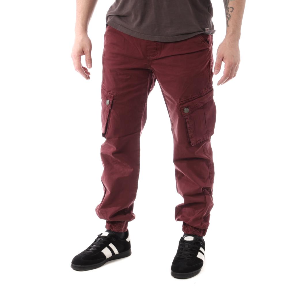 Pantalon Bordeaux Homme Paname Brothers JORDAN pas cher