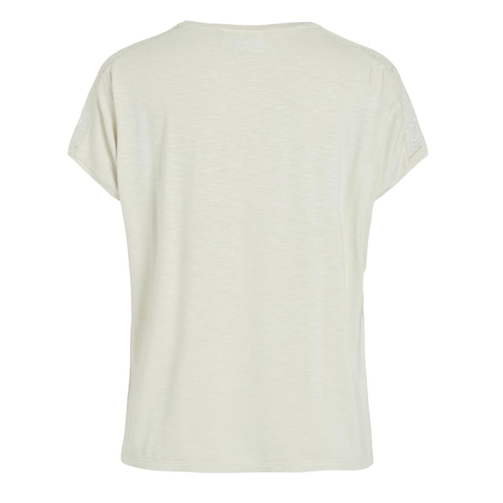 Top Beige Femme Vila Vipapsi vue 2