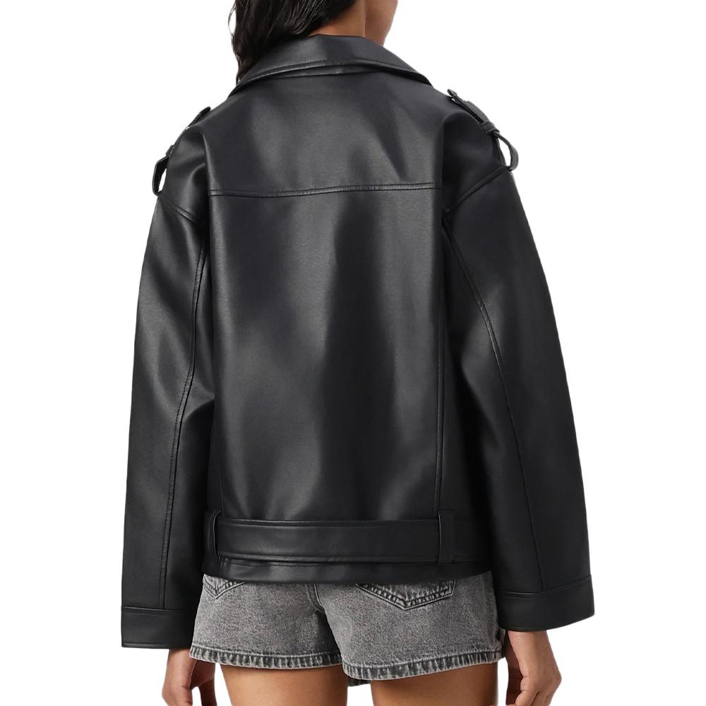 Veste Oversize Noire Femme Noisy May Paulina vue 2