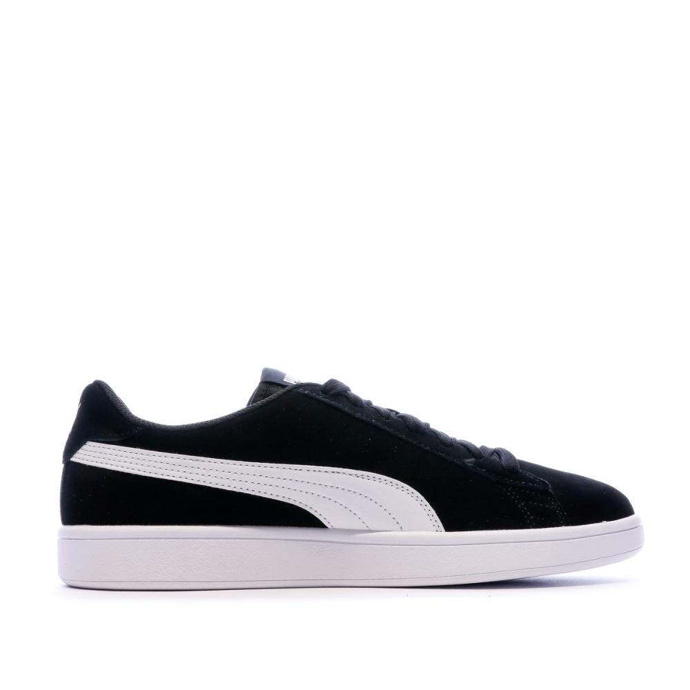 Baskets noires Homme Puma Smash v2 vue 2