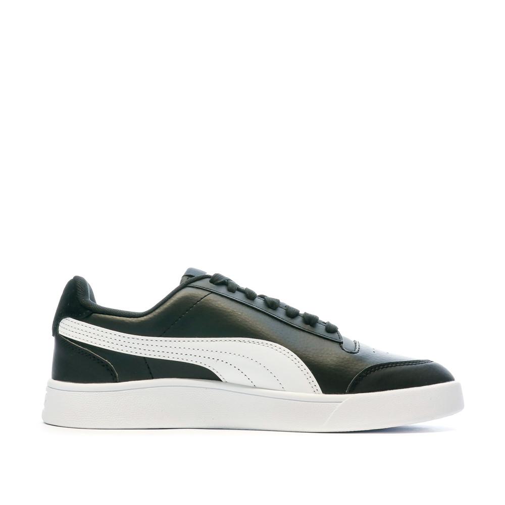 Baskets Blanche/Noir Homme Puma Shuffle vue 2