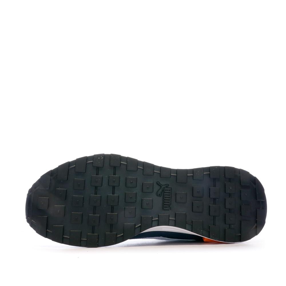 Baskets Marine/Orange Homme Puma Graviton vue 5