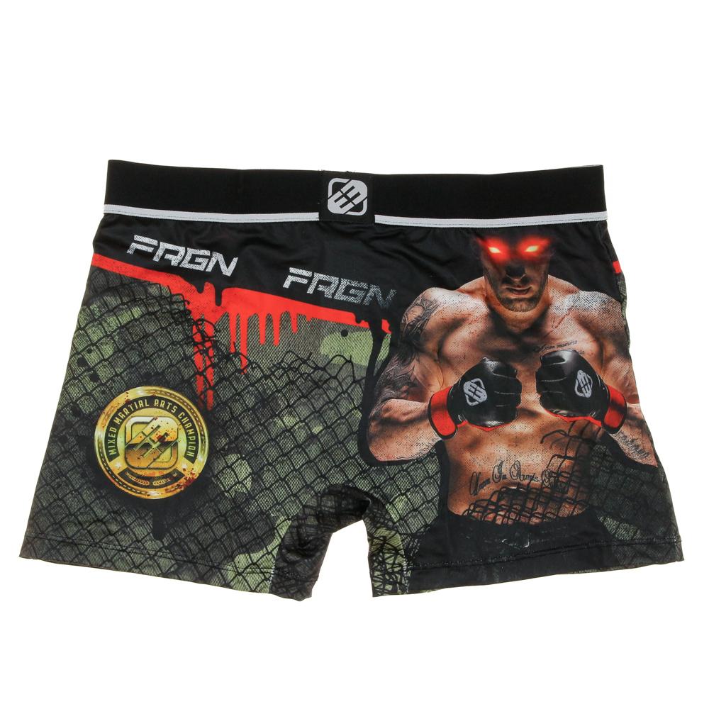 Boxer Noir Homme Freegun MMA vue 2
