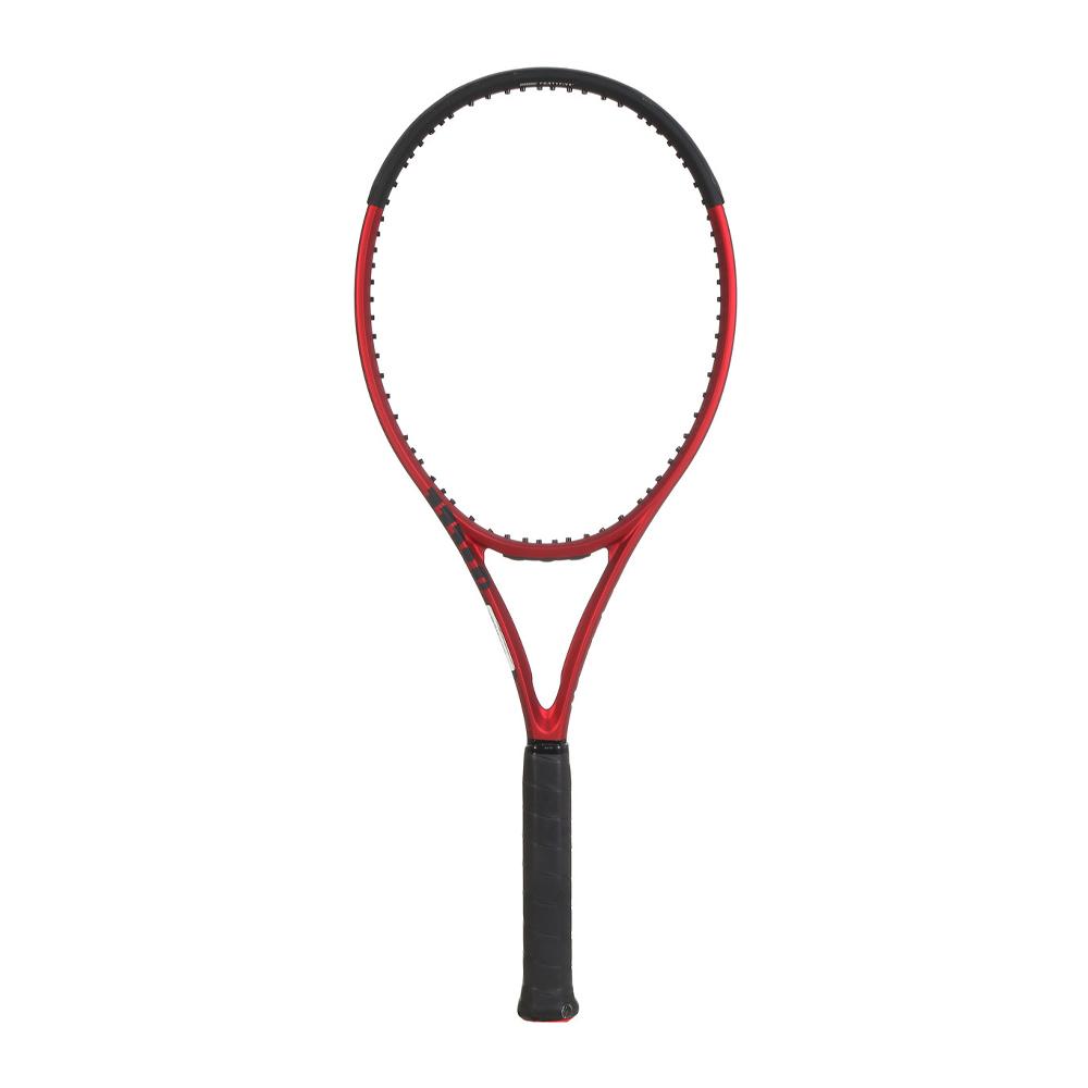 Raquette de Tennis Rouge/Noir Wilson Clash 100 V2.0 pas cher