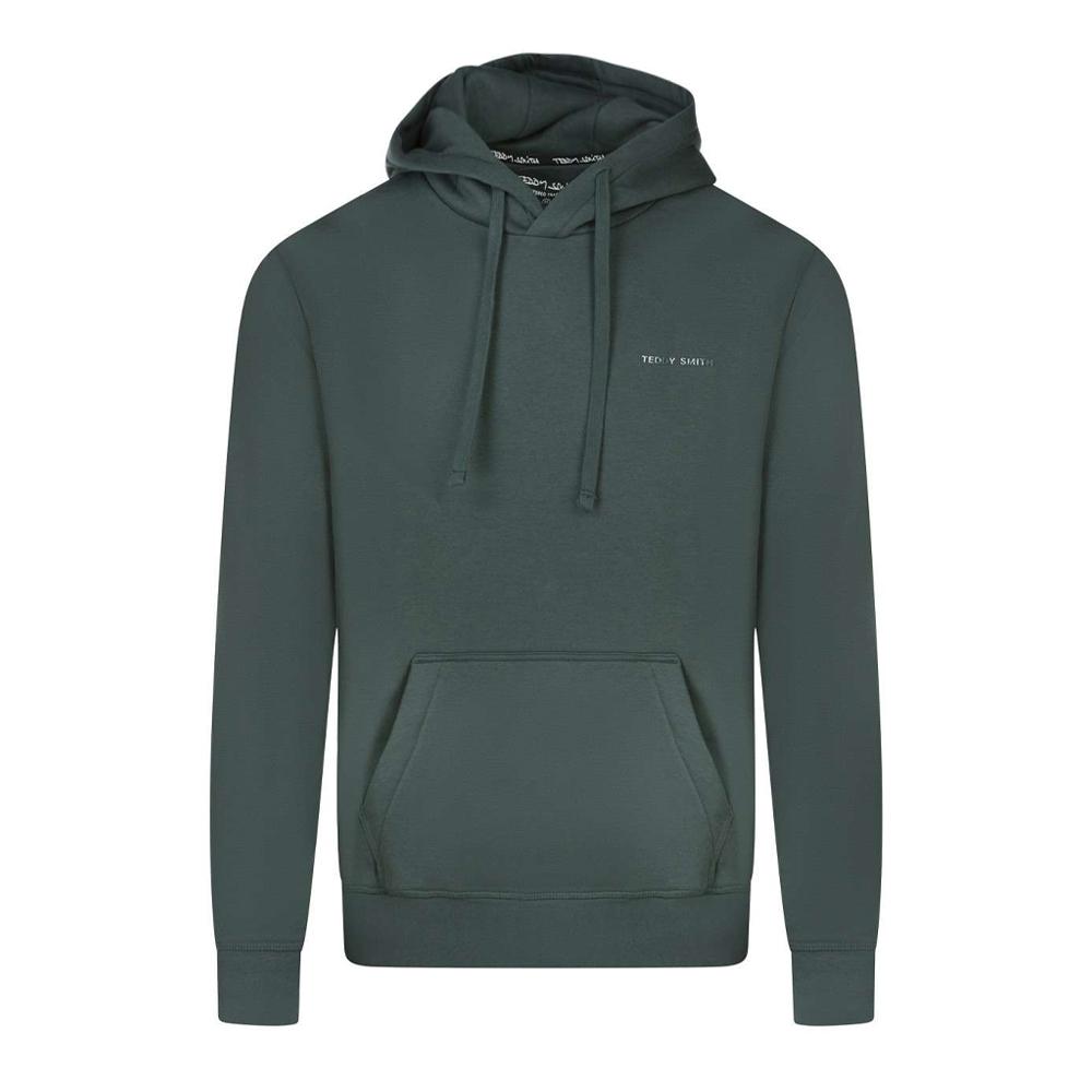 Sweat à Capuche Vert Homme Teddy Smith nark Hoody pas cher