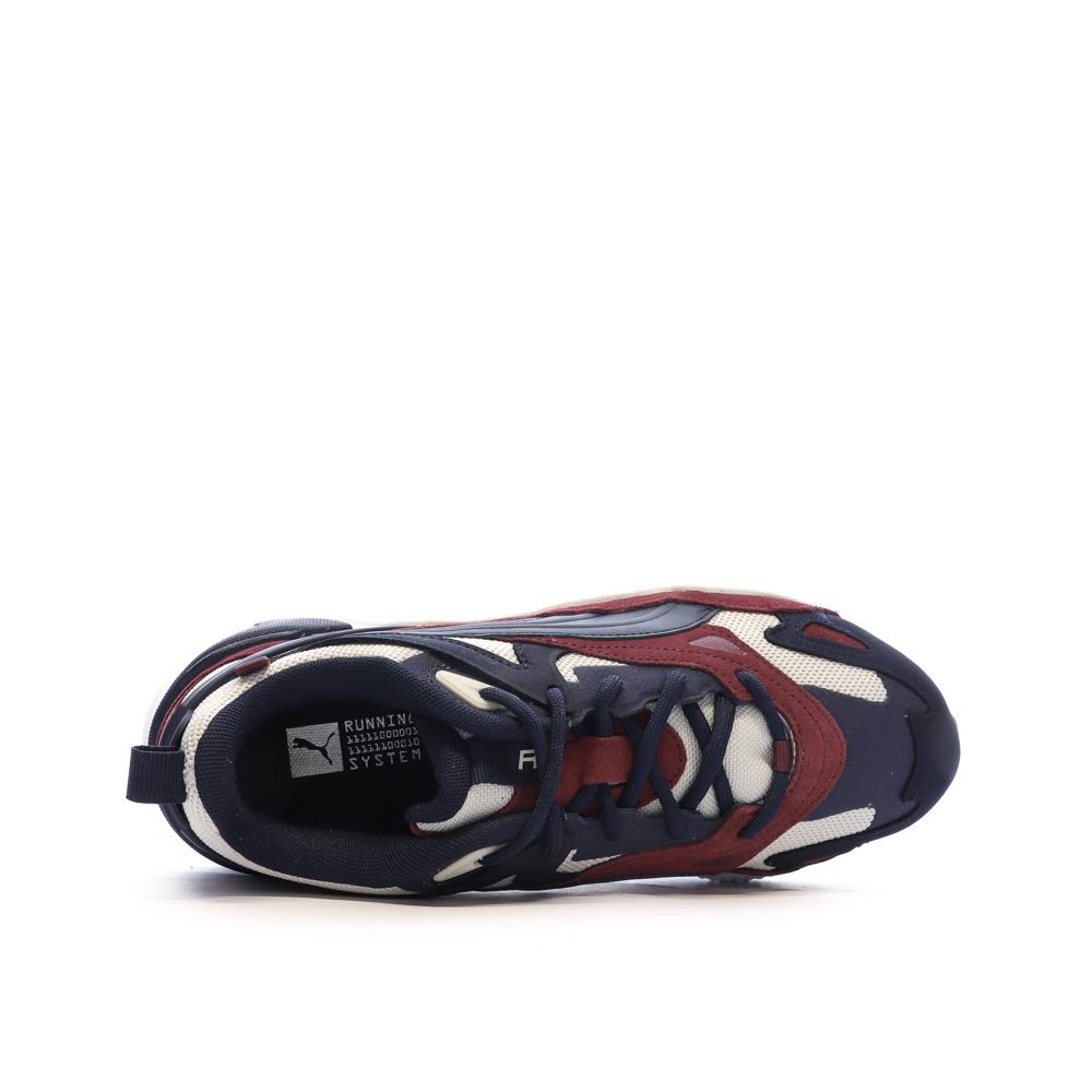 Baskets Marine/Bordeaux Mixte Puma Efekt vue 4