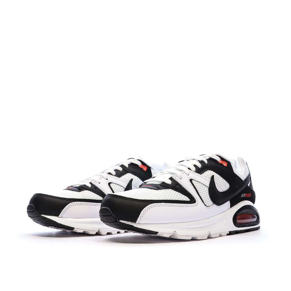 Baskets Noir/Blanc Homme Nike Air Max Command vue 6