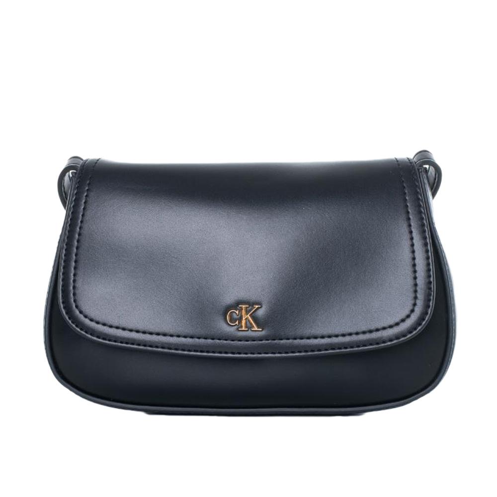 Sac à bandoulière Noir Femme Calvin Klein Jeans Ck Flap pas cher