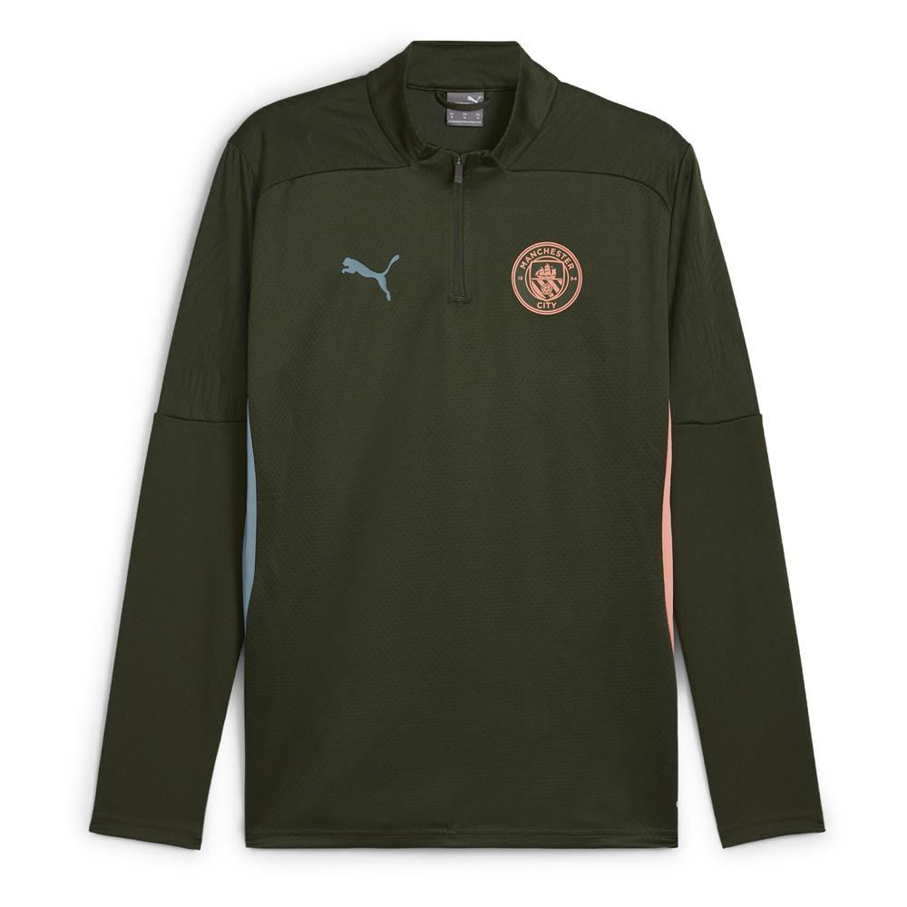 Manchester City Sweat Training Vert Homme Puma 24/25 pas cher