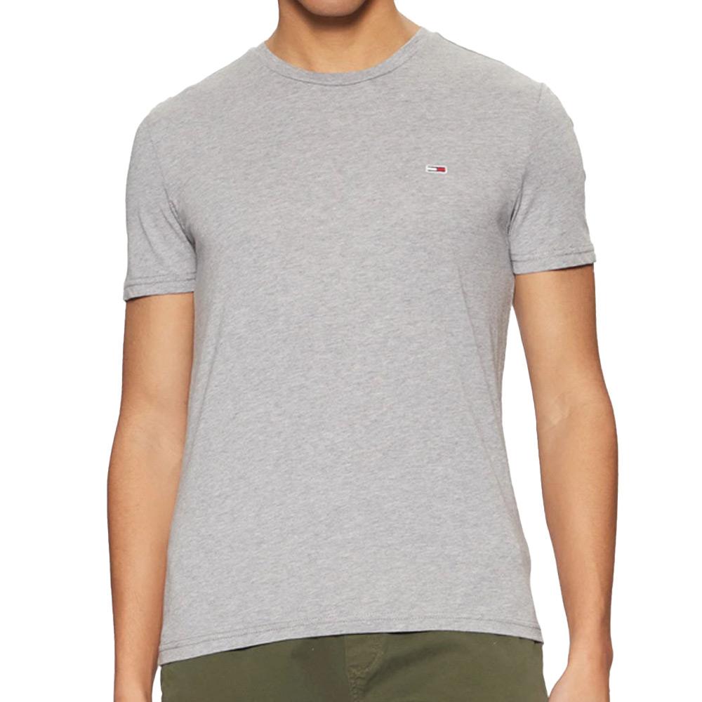T-shirt Gris Homme Tommy Hilfiger Jaspe DM0DM20363 pas cher