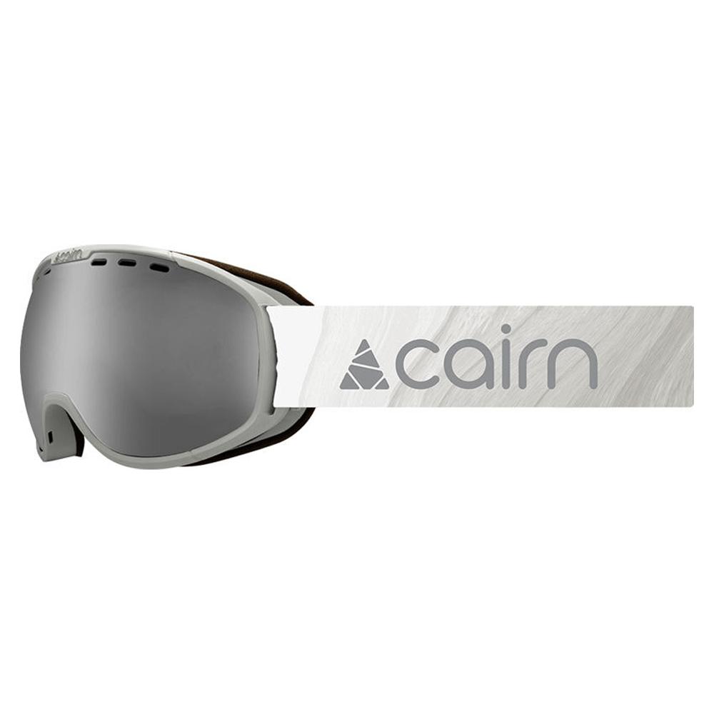 Masque de ski Blanc/Gris Homme/Femme Cairn Athos pas cher