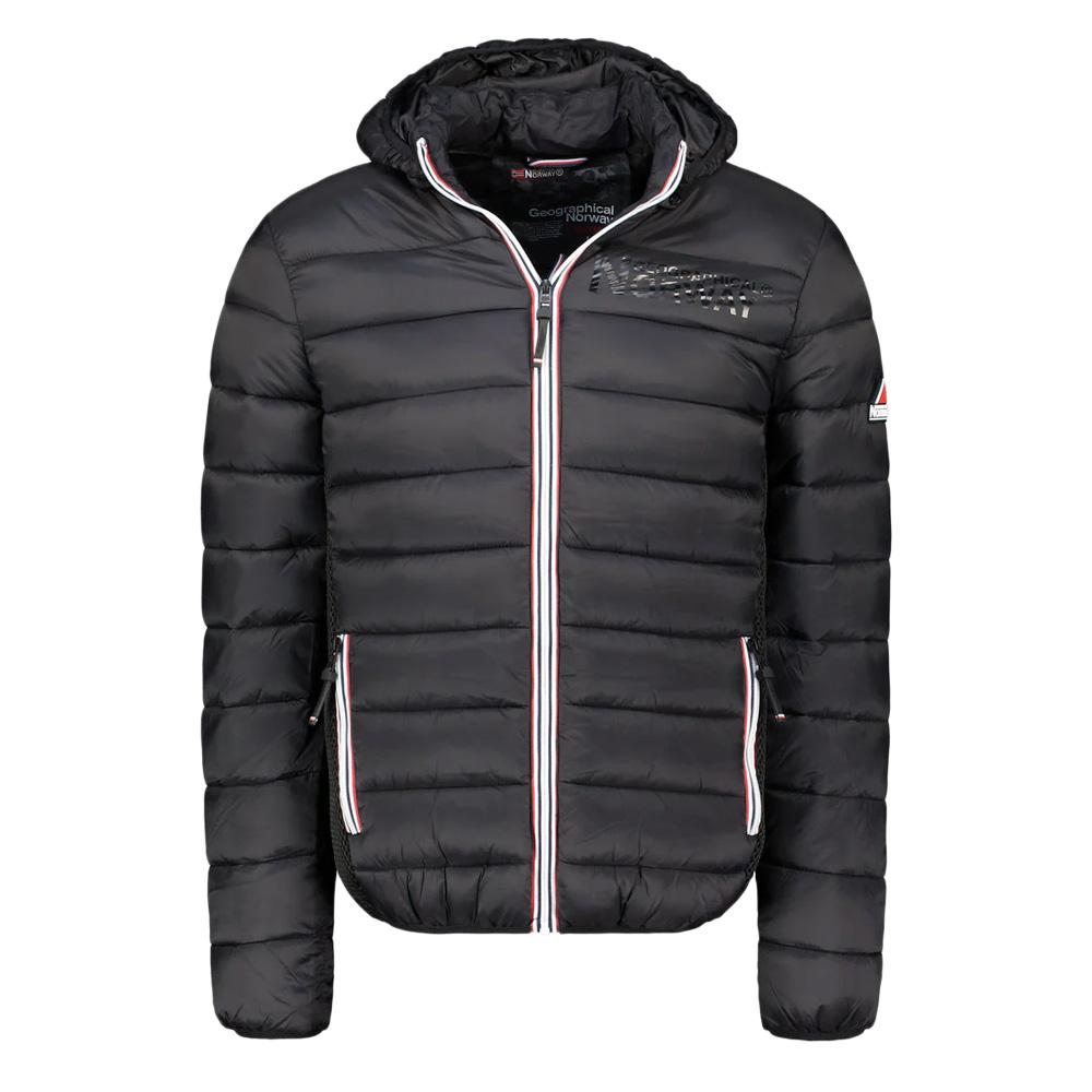 Doudoune Noir Homme Geographical Norway Bikash pas cher