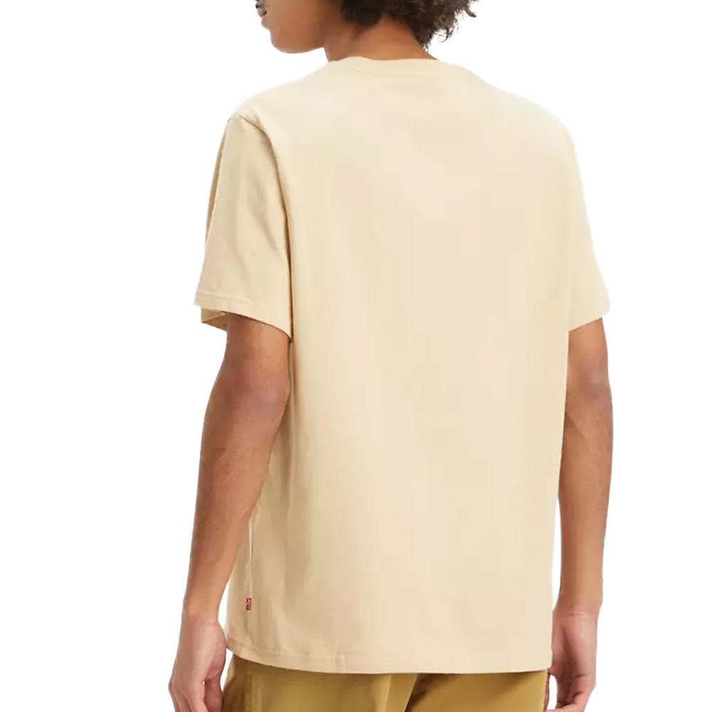 Camiseta beige para hombre Levi's Graphic Tees ver 2